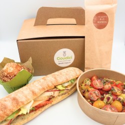 Lunch Box Poulet Crudités