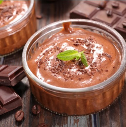 Recette de la mousse au chocolat Goudici : un dessert Moelleux.
