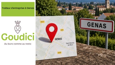 Traiteur d'entreprise à Genas : vos repas livrés au bureau
