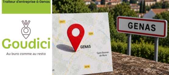 Traiteur d'entreprise à Genas : vos repas livrés au bureau