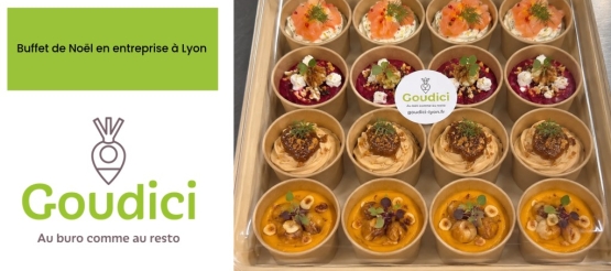 Buffet de Noël en entreprise à Lyon