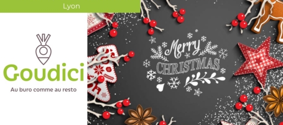 Le plateau repas de Noël version Goudici Lyon 