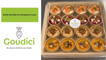 Buffet de Noël en entreprise à Lyon
