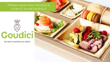 Plateau repas pour réunions professionnelles à LYON ET SA METROPOLE