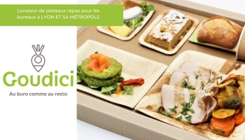 Livraison de plateaux repas pour les bureaux à LYON ET SA MÉTROPOLE