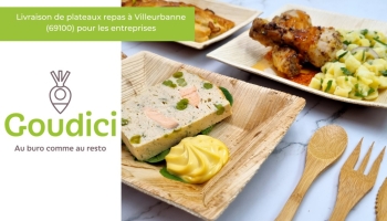 Plateaux-repas entreprise à Villeurbanne (69100)